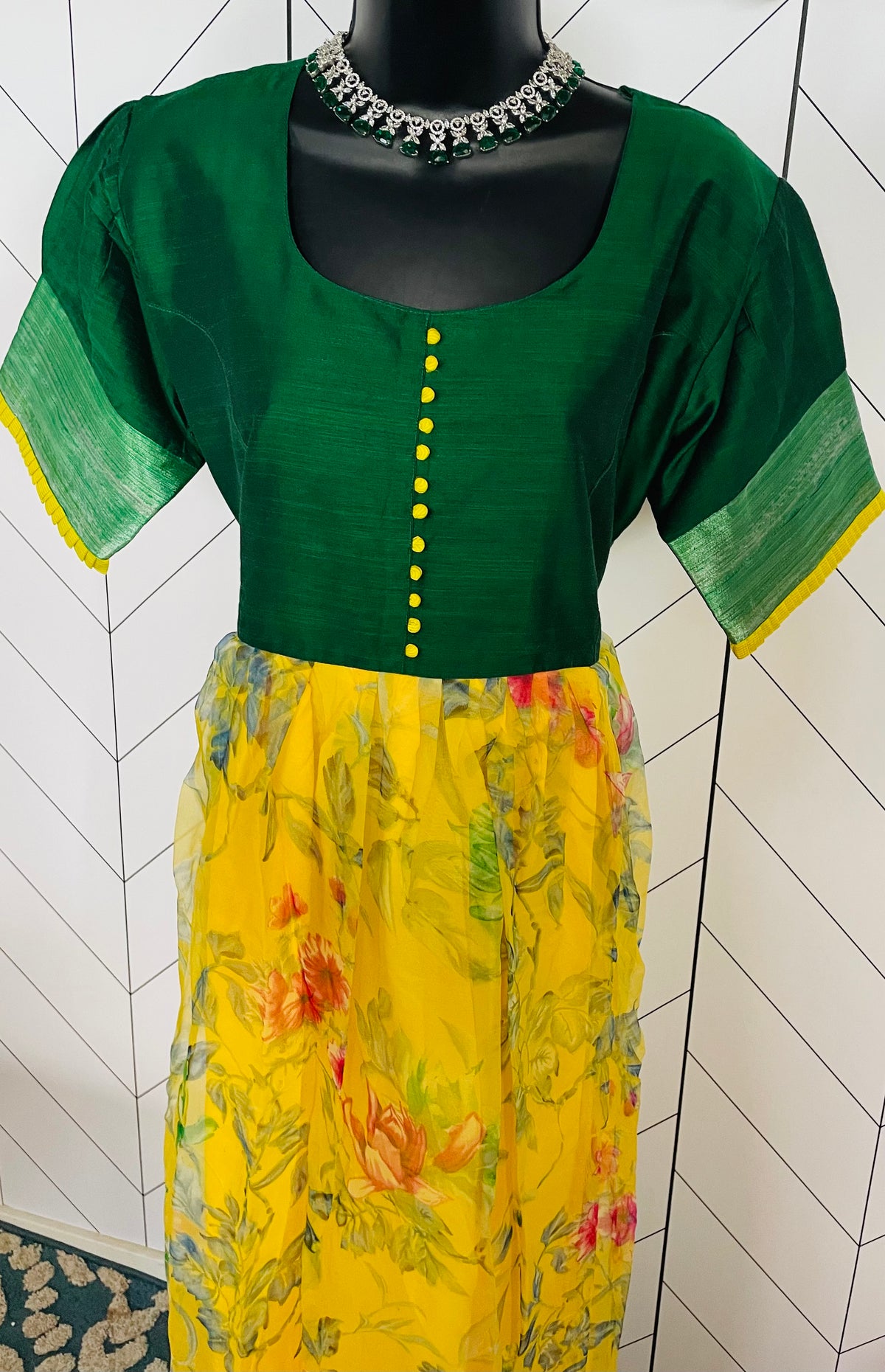 Short Kurti for Women Lime Green / Yellow A-line Tunic Top for Women XXL  3XL 4XL Kurtis for Women Tops & Tees Indian Ethnic Top - Etsy